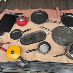  Cooking Pots Pans Kettle And Baking Sheets