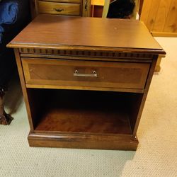Wooden Nightstand 