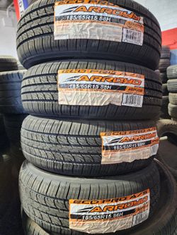 $320 SET 4 NEW TIRES 185 65 15 ARROYO INSTALACIÓN Y BALANCEO 3186 Las Vegas Blvd N, Las Vegas, NV 89115