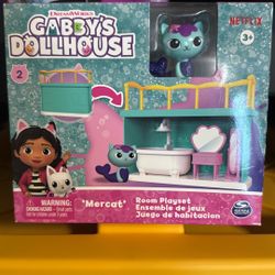 Gabbys Dollhouse Mercat Room Play set