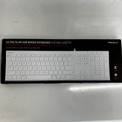 Macally Ultra Slim USB keyboard 
