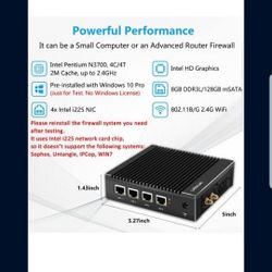 OPNsense Firewall Mini PC Internet Router