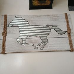 Decorative Horse Plaque