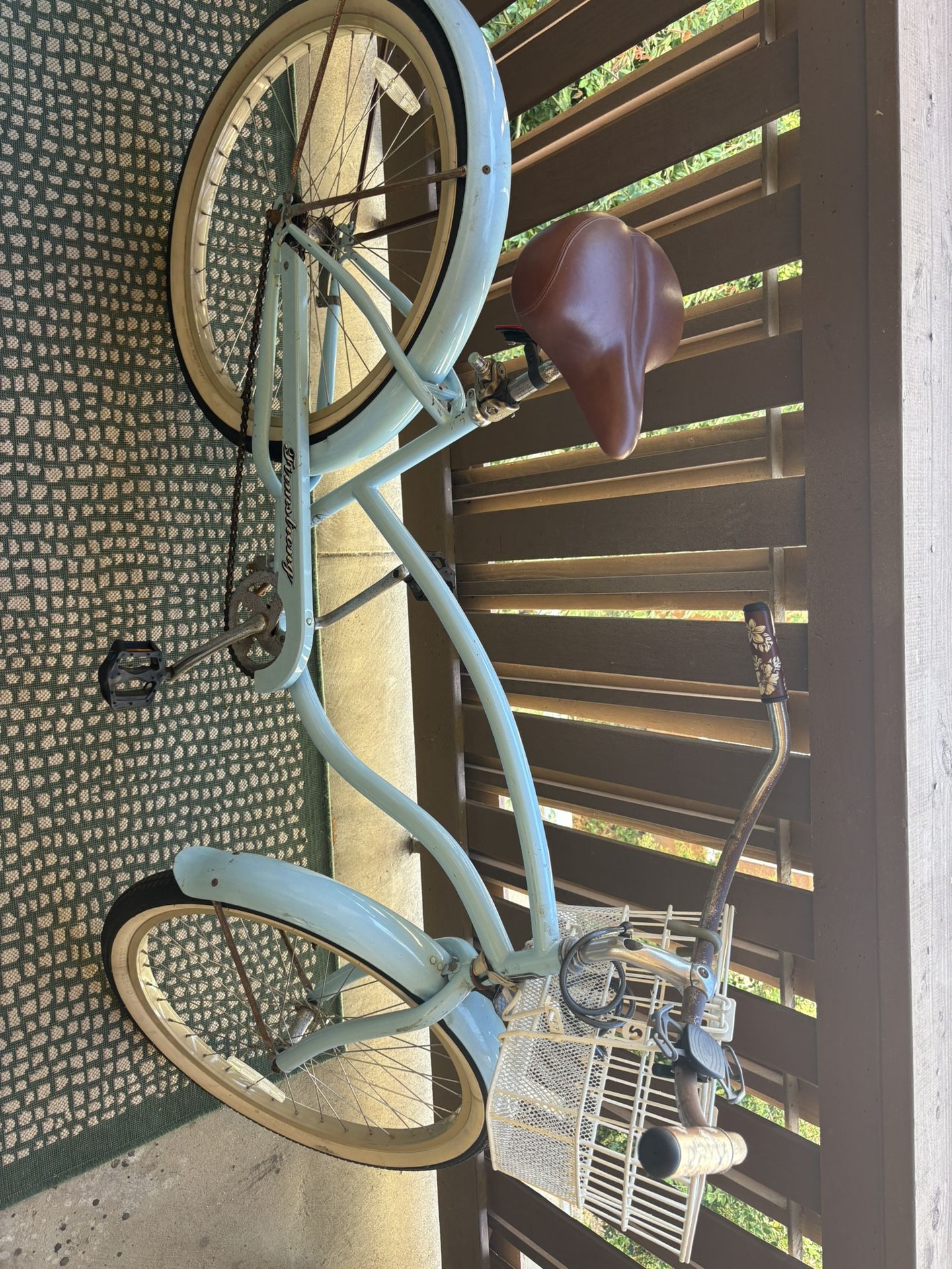 Firmstrong Beach Cruiser w/ Basket & Lock