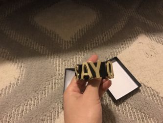 Leather bracelet