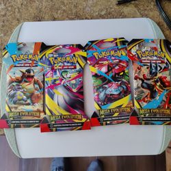 Pokemon Mega Evolution Sleeved Booster Pack