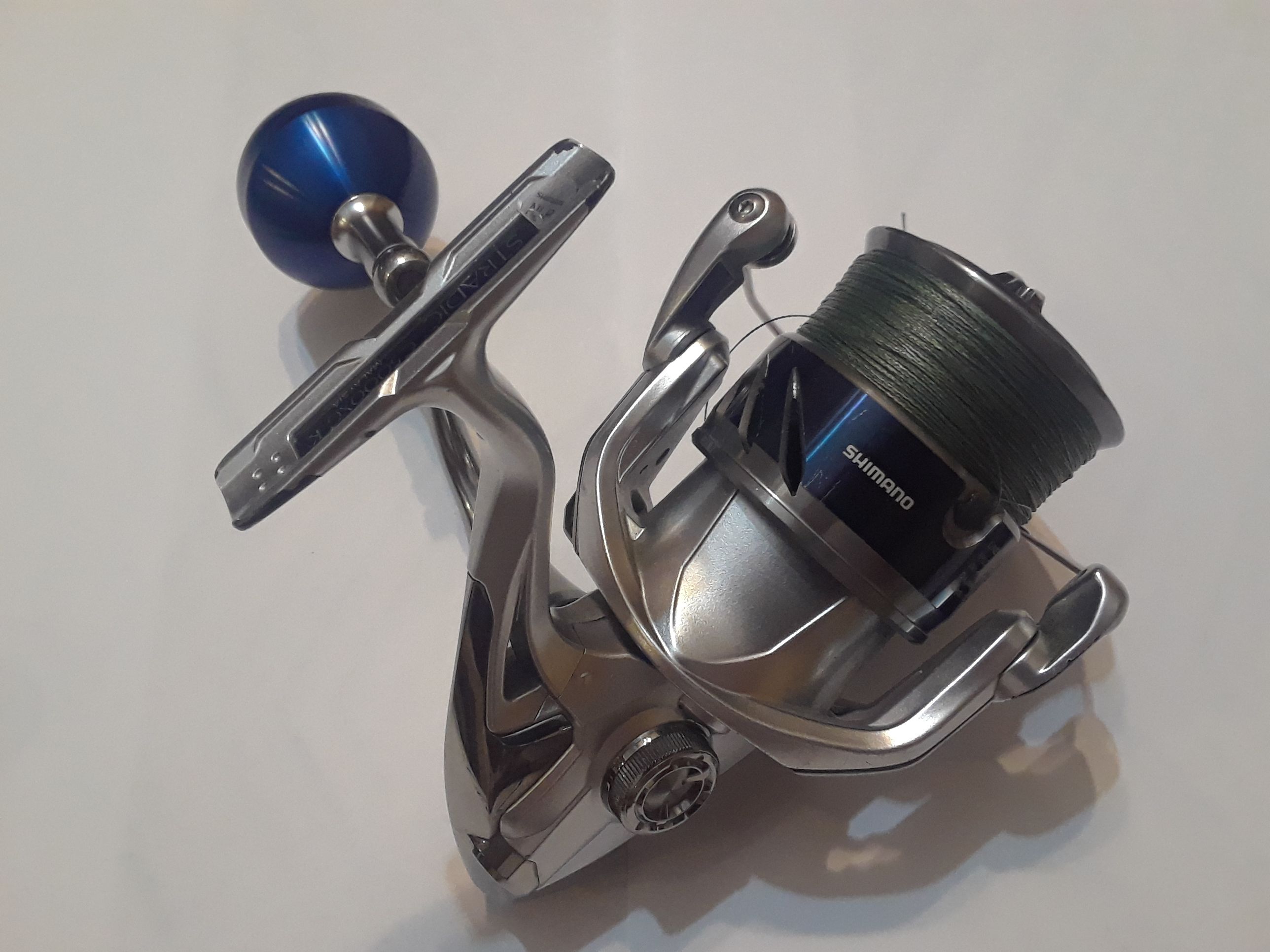 Shimano Stradic 5000 FK Spinning Fishing Reel with aluminum power knob for  Sale in Fort Worth, TX - OfferUp