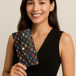 New Design Black Multicolor Wallet
