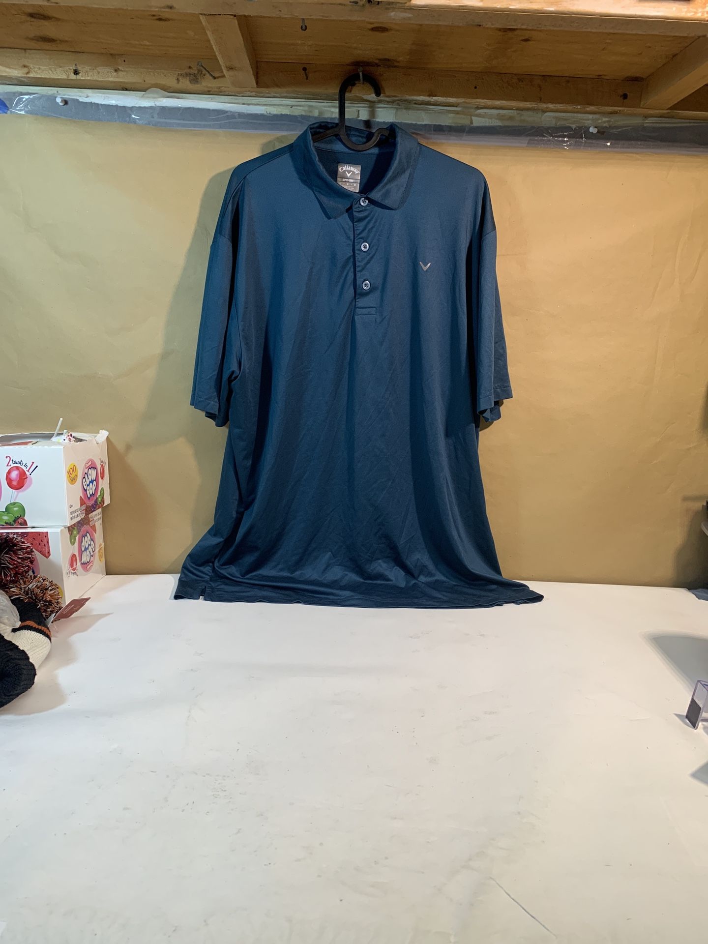 Men’s Callaway Casual Large Short Sleeve Shirt