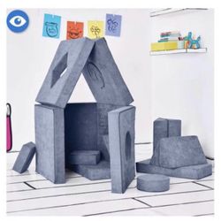 Yourigami Kids Convertible Play Fort (New but without box )