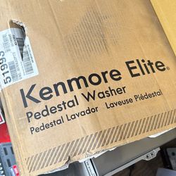 Kenmore Elite Pedestal Washer