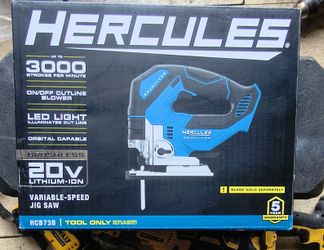 20V Brushless Cordless Variable-Speed Jig Saw - Tool Only