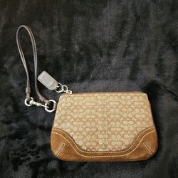 Vintage Coach Wristlet
