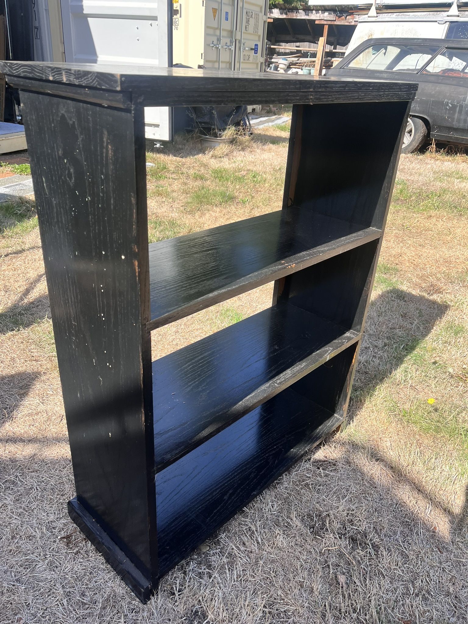Oak Book Shelf