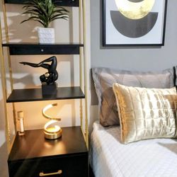 Bookshelf/Bookcase with Drawers Storage Unit