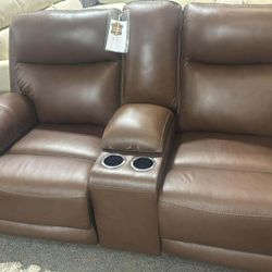 OM• $38 Initial • Brand New Von Ryan Reclining Sofa And Loveseat 