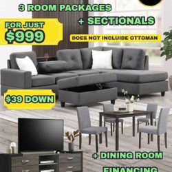 3 Room Packages Deal Gray 😍❤️🥳