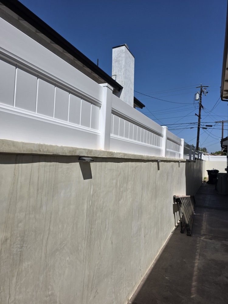 Vinyl Fence