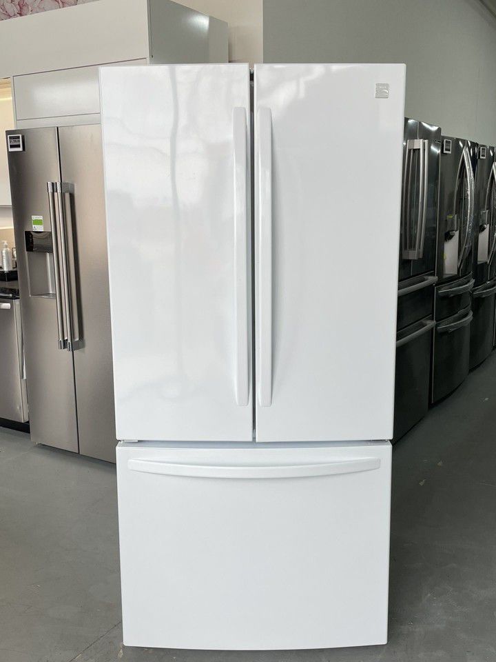 Kenmore 71312 23.9 cu. ft. 33 French Door Bottom-Freezer Refrigerator - White