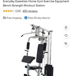 Home Gym Exercise Equipment 