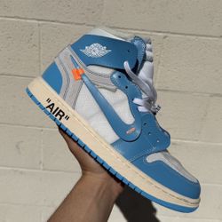 🩵 Jordan 1 Retro High Off-White “University Blue”