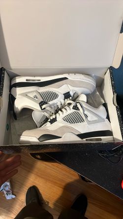 Military Black Jordan 4s