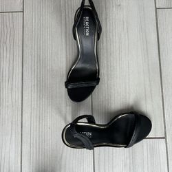 Black Strap Heel