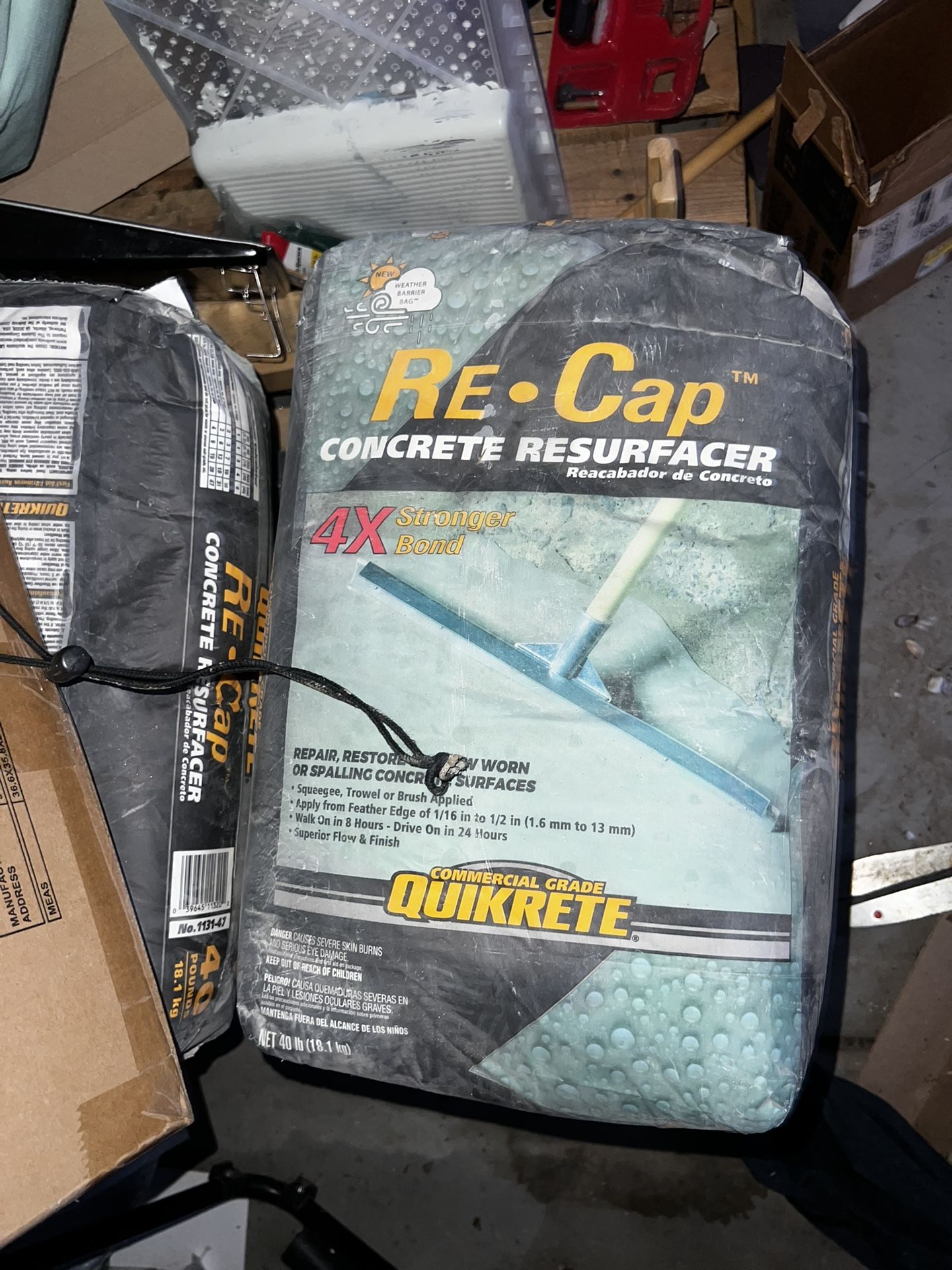Re-cap Concrete