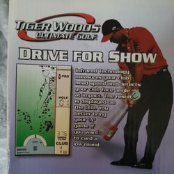 Radica Tiger Woods Ultimate Golf Game Electronic 