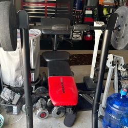 Weider Pro Free Weight Set 