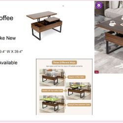 Lift-Top Coffee Table