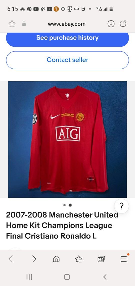 Cristiano Ronaldo Size L Nwt $50 Obo