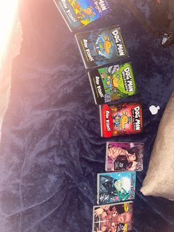 Selling all 7 books and just some random books i dont need no more.