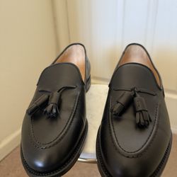 Black Tassel Loafer