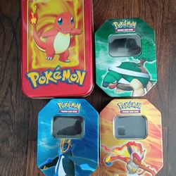 Pokemon EMPTY Containers