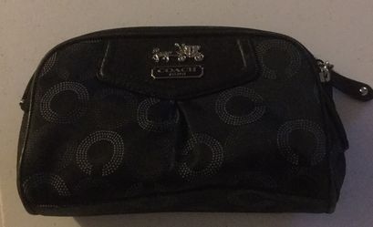 Coach makeup bag