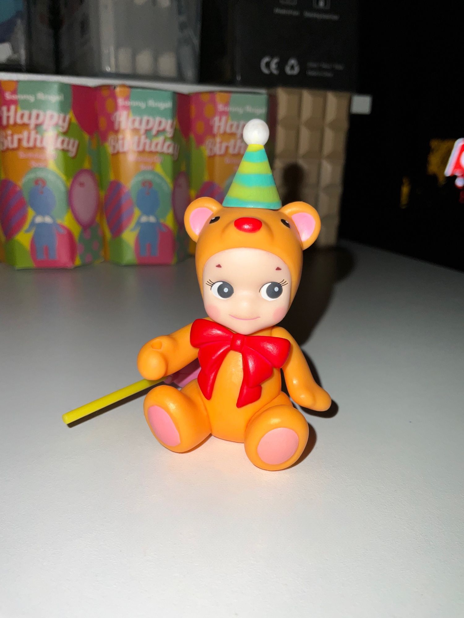 Birthday Gift Bear Series Heart Balloon