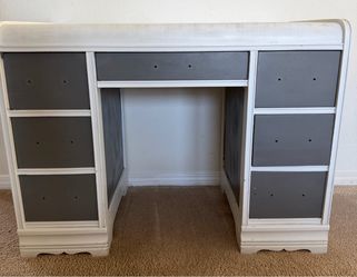Wooden Desk/Vanity