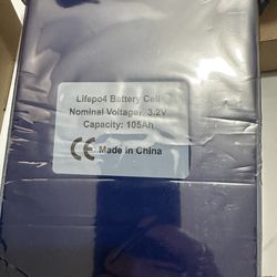 105ah Lifepo4 Lithium cells