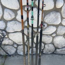 Fishing Rods For Sale Calstar ,  SeaStalker (seeker blank) , Fenwick , Sabre , Custom (rainshadow blank)