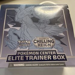 Pokémon Center Chilling Reign ETB “Error Box”