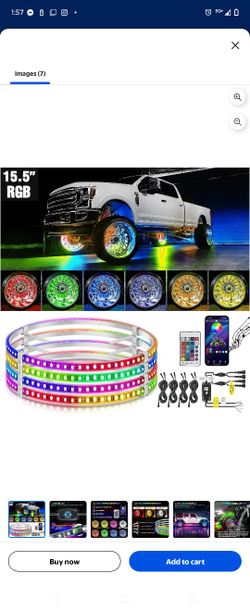 Wheel Lights 15.5 / Luses Para Llantas 15.5 Double  