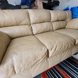 Leather Coach For Sale, Great Condition!