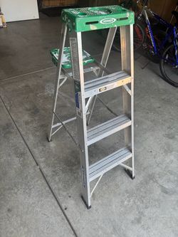 Werner 4ft aluminum ladder