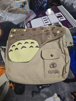 My Neighbor Totoro Canvas Crossbody Bag