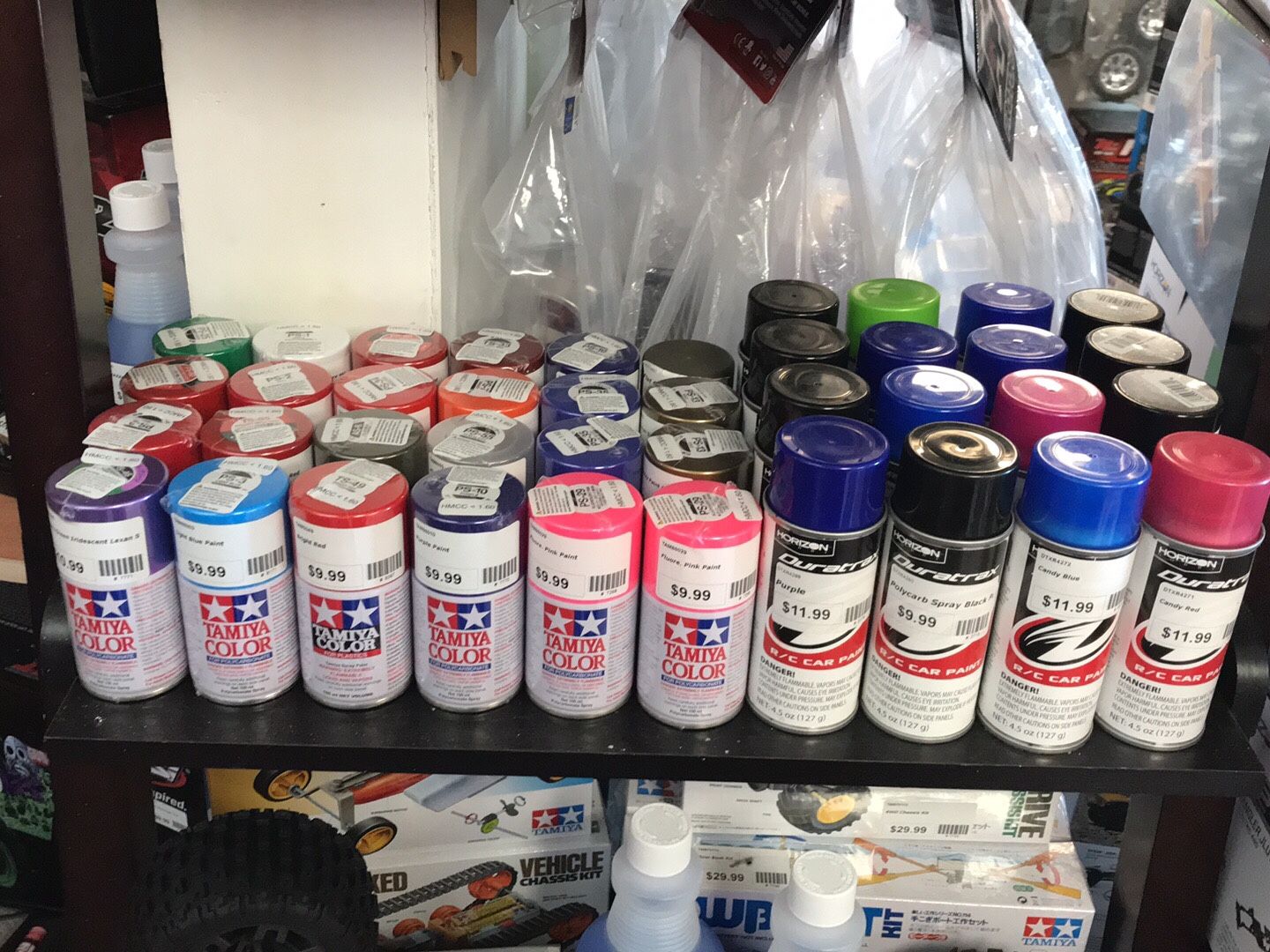We have a large selection of paint @ Parkflyers RC Hobby Shop in Lakewood NJ