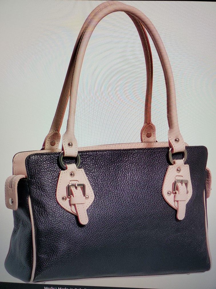 Medici Made In Italy East-west Tote Bag -Leather For Women New