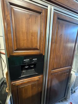 KitchenAid Built-In Refrigerator with Wood Panel Doors