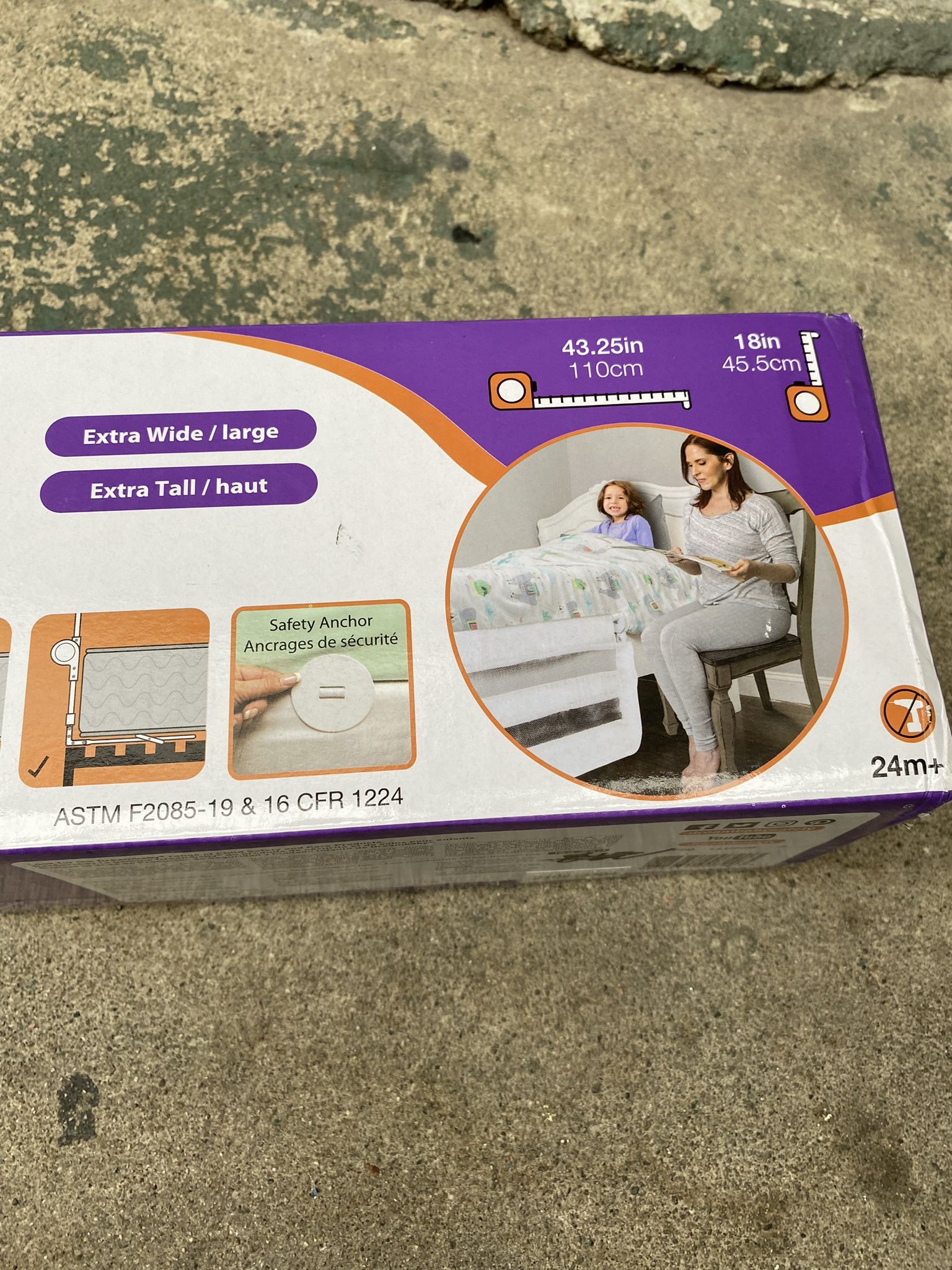 Toddler Bed Rail New Protección 