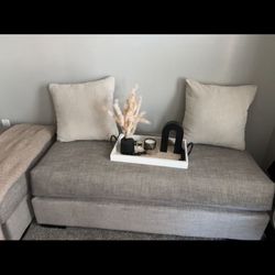 Sectional Couch Beige OBO